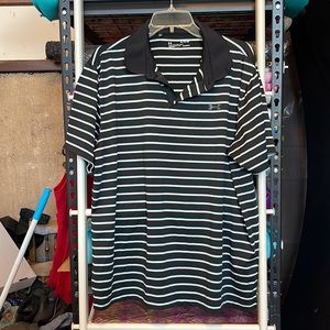 Under Armour Striped Polo Shirt